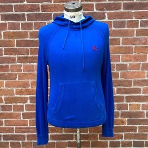 Burberry Brit Blue Casual Hoodie Sweater M